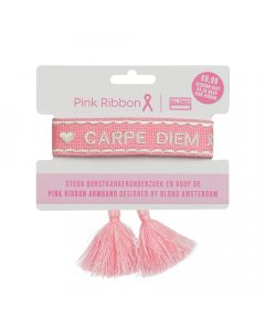 Pink Ribbon Armband 2021 Display NL - 30 stuks