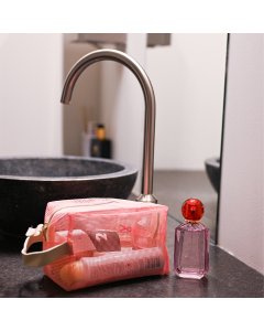 Pink Ribbon Toilettas mesh
