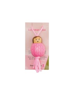 Pink Ribbon Gelukspoppetje Pink Lintje