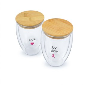 Pink Ribbon glazen