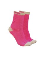 Pink Ribbon sokken by Manfield