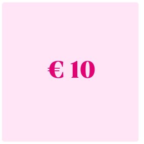 Pink Ribbon Donatie 10 Euro