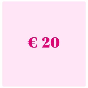 Pink Ribbon Donatie 20 Euro