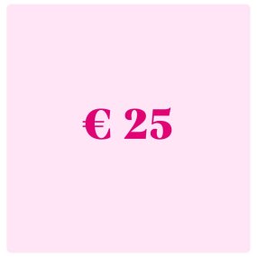 Pink Ribbon Donatie 25 Euro