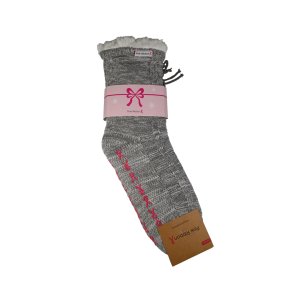 Pink Ribbon cozy holiday homesocks