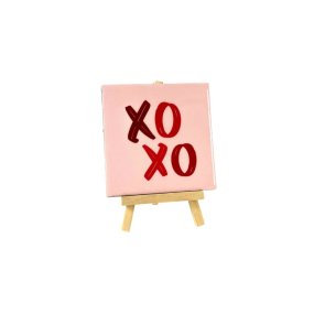 Pink Ribbon tegeltje - XOXO