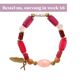 PRE-ORDER Pink Ribbon Armband 2025 