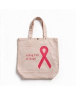 Pink Ribbon tas van katoen