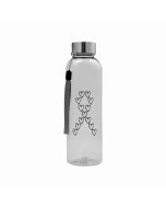 Pink Ribbon drinkfles hartjes