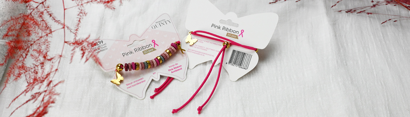 Pink Ribbon Armband 2023